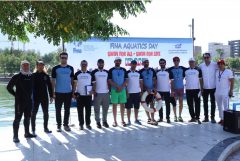 برگزاری مسابقه آبهای آزاد در دریاچه کیو